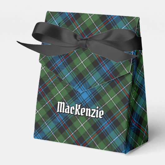 Clan MacKenzie Tartan Favor Box Bedankdoosjes (Voorkant Zijde)