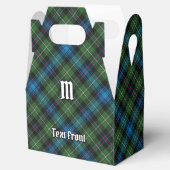 Clan MacKenzie Tartan Favor Box Bedankdoosjes (Geopend)