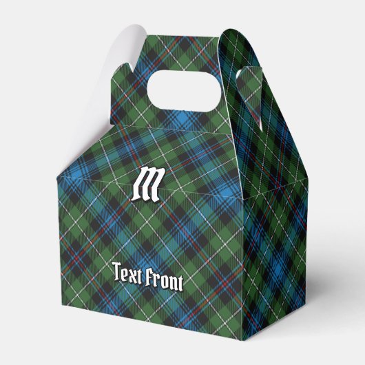 Clan MacKenzie Tartan Favor Box Bedankdoosjes (Voorkant Zijde)