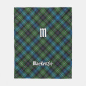Clan MacKenzie Tartan Fleece Blanket (Voorkant)
