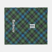 Clan MacKenzie Tartan Fleece Blanket Deken (Voorkant (Horizontaal))