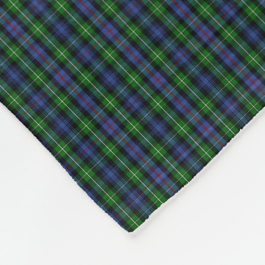 Clan MacKenzie Tartan Fleece Deken (Hoek)