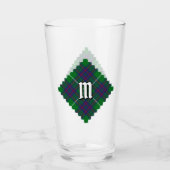 Clan MacKenzie Tartan Glass Glas (Voorkant)