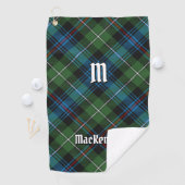 Clan MacKenzie Tartan Golf Towel Golfhanddoek (Insitu)