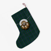 Clan MacKenzie Tartan Kleine Kerstsok (Achterkant (Hangend))