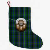 Clan MacKenzie Tartan Kleine Kerstsok (Voorkant)