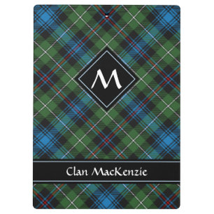 Clan MacKenzie Tartan Klembord