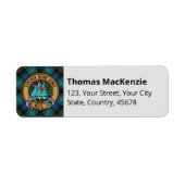 Clan MacKenzie Tartan Label (Voorkant)