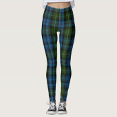 Clan Mackenzie Tartan Leggings (Voorkant)