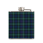 Clan Mackenzie Tartan Monogram Heupfles (Achterkant)