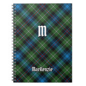 Clan MacKenzie Tartan Notitieboek (Voorkant)