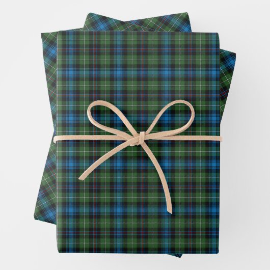 Clan MacKenzie Tartan - Papieren pakbladen Inpakpapier Vel (In situ)