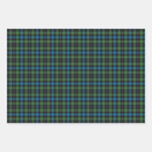 Clan MacKenzie Tartan - Papieren pakbladen Inpakpapier Vel (Voorkant)