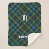 Clan MacKenzie Tartan Sherpa Blanket Sherpa Deken (Voorkant)