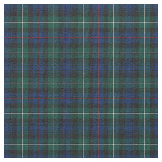 Clan Mackenzie Tartan Stof (Close Up)