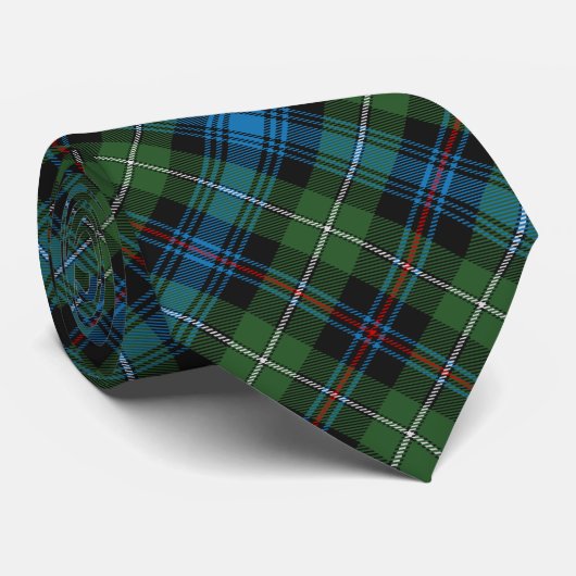 Clan MacKenzie Tartan Stropdas (Opgerold)