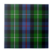 Clan MacKenzie Tartan Tegeltje (Voorkant)