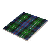 Clan MacKenzie Tartan Tegeltje (Zijkant)