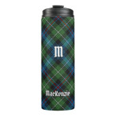 Clan MacKenzie Tartan Thermal Tumbler Thermosbeker (Voorkant)