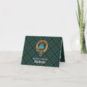 Clan MacKenzie Wapen over Tartan (Voorkant)