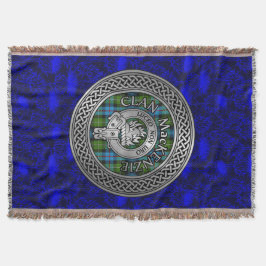 Clan MacKenzie Wapen & Schotse Knoop Deken