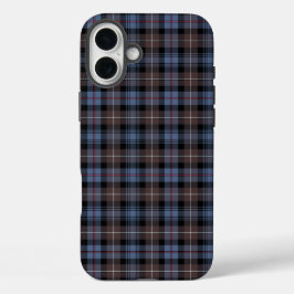 Clan Mackenzie Weathered Tartan iPhone 16 Plus Hoesje
