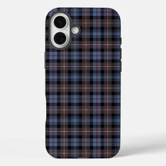 Clan Mackenzie Weathered Tartan Case-Mate iPhone Case (Achterkant)