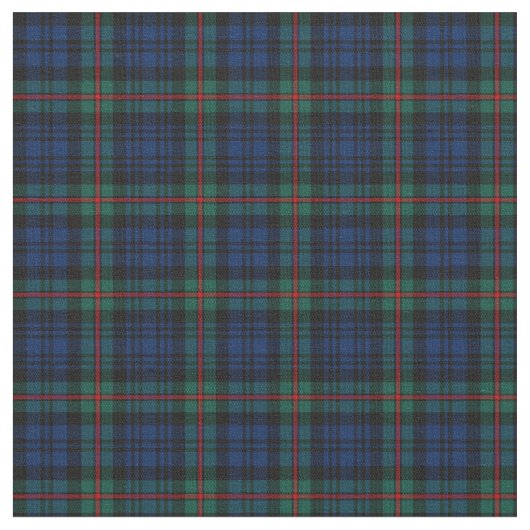 Clan MacKinlay Tartan Stof (Close Up)