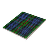 Clan MacKinlay Tartan Tegeltje (Zijkant)