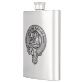 Clan MacKinnon Crest Flacon (Links)