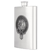 Clan MacKinnon Crest Flacon (Links)