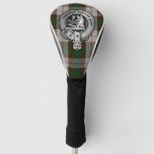Clan MacKinnon Crest & Hunting Tartan Golfheadcover (Voorkant)