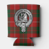 Clan MacKinnon Crest & Tartan Blikjeskoeler (Achterkant)