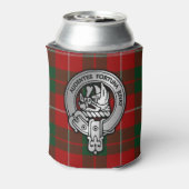 Clan MacKinnon Crest & Tartan Blikjeskoeler (Blikje Achterkant)