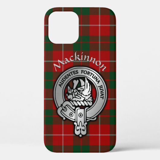 Clan MacKinnon Crest & Tartan Case-Mate iPhone Case (Achterkant)