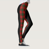 Clan MacKinnon Crest & Tartan Leggings (Rechts)