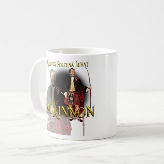 Clan MacKinnon Old Scottish Mok (Voorkant links)
