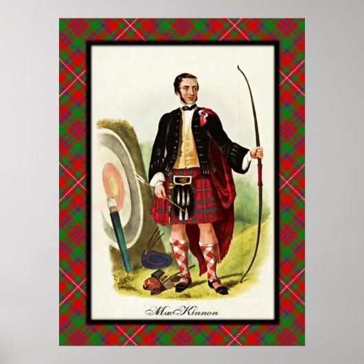 Clan MacKinnon Scottish Dreams Poster (Voorkant)
