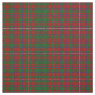 Clan MacKinnon Scottish Tartan Pset Fabric Stof