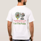 Clan MacKinnon sinds 837 AD T-shirt (Achterkant)