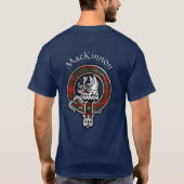 Clan MacKinnon Tartan Crest T-shirt (Achterkant)