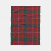 Clan MacKinnon Tartan Schotse speldenstaart Fleece Deken (Voorkant)