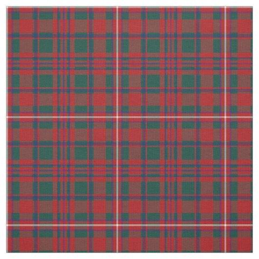 Clan MacKinnon Tartan Stof (Swatch)
