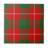 Clan MacKinnon Tartan Tegeltje (Voorkant)