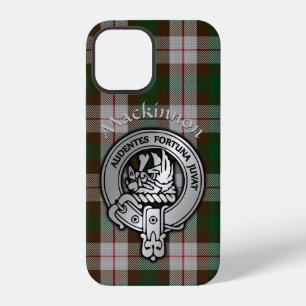 Clan MacKinnon Wapen & Jacht Tartan iPhone 12 Hoesje