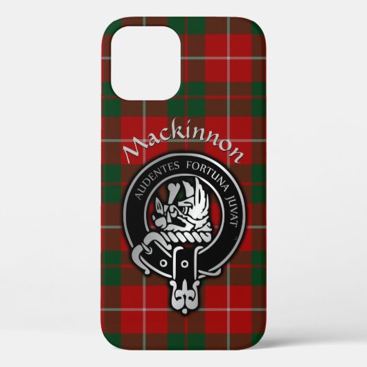 Clan MacKinnon Wapen & Tartan Case-Mate iPhone Case (Achterkant)