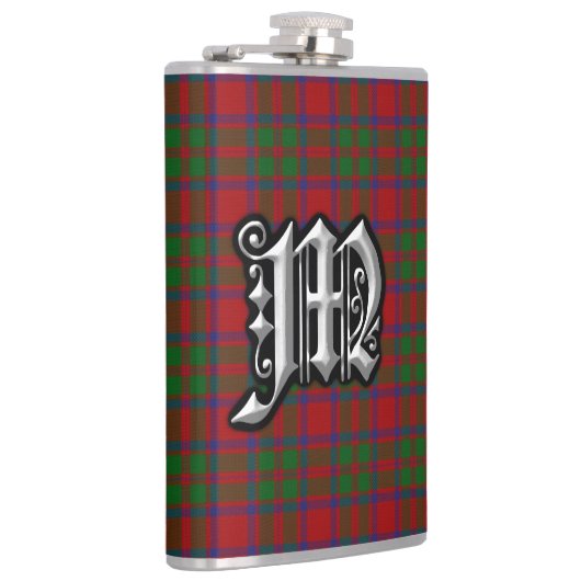 Clan MacKintosh McIntosh Tartan Old Scotland Flask Heupfles (Rechts)