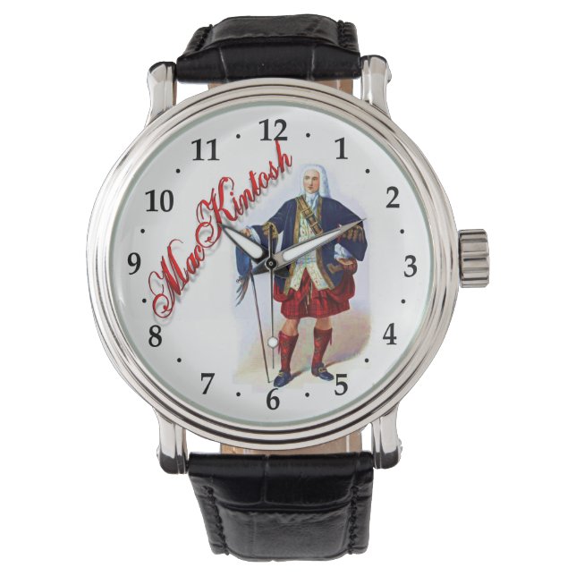 Clan MacKintosh Scottish Dream Watch Horloge (Voorkant)