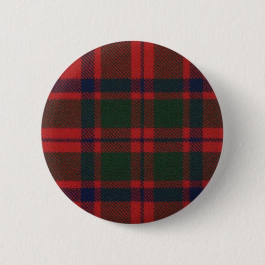 Clan Mackintosh Tartan Button (Voorkant)