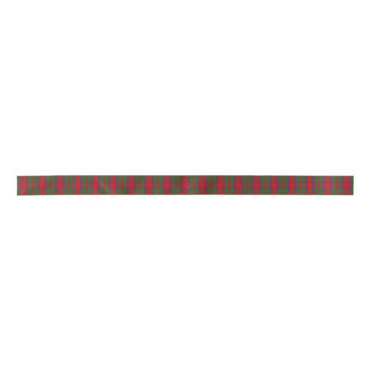 Clan MacKintosh Tartan Satijnen Lint (Voorkant)